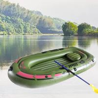 1~2 Person Thickening PVC Iatable Boat Raft River Lake Dinghy Boats Kayak Canoe Pump Drifting Fishing Rowing Air Boat and Oar