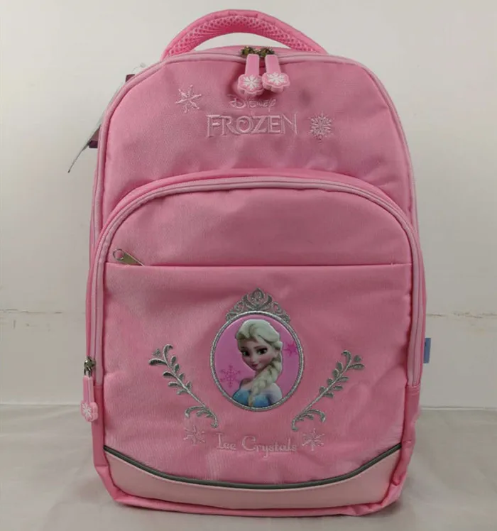 Disney Frozen Elsa Anna school bags for girls water proof breathable primary light school backpack teenage girls mochila escolar