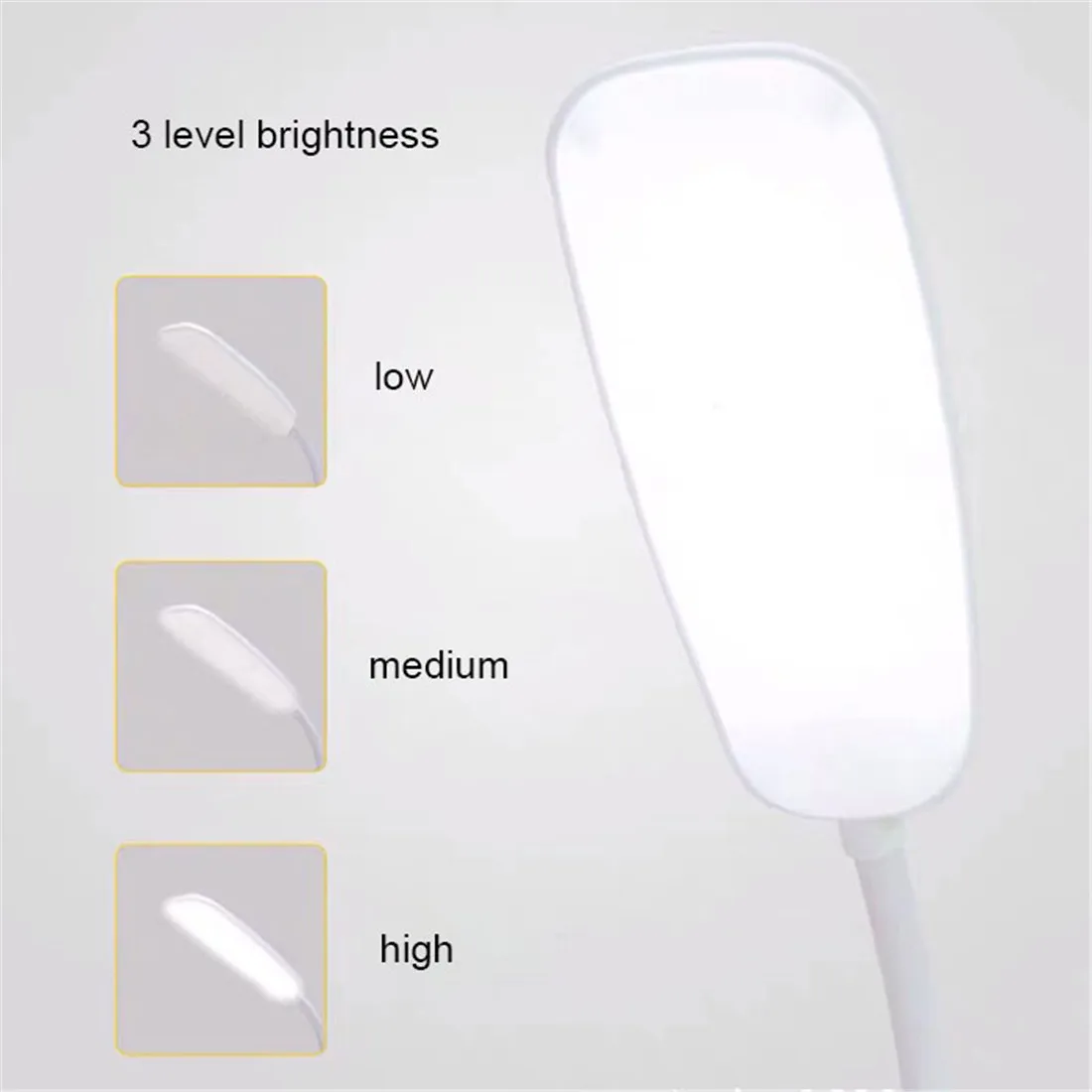 LED Desk Lamp Foldable Dimmable Touch Table Lamp DC5V USB Powered table Light 6000K night light touch dimming portable lamp