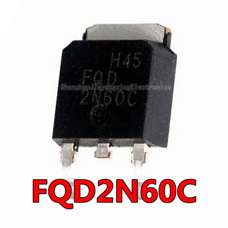 10PCS/LOT  2N60C FQD2N60C TO-252  2N60  New original spot hot sale