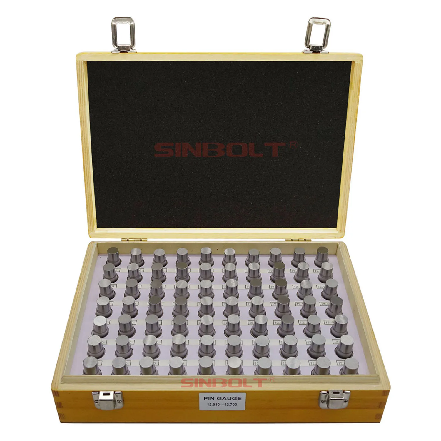 Pin Gauge Set,12.010mm--13.000mm(Step: 0.01,100pcs),Fast Delivery!