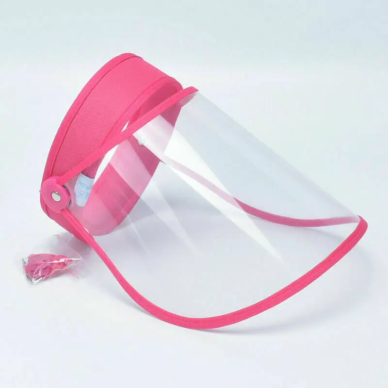 Anti-Saliva Dustproof Mask Transparent PVC Safety Faces Shields Screen Spare Visors For Head Eye Protection dust mask