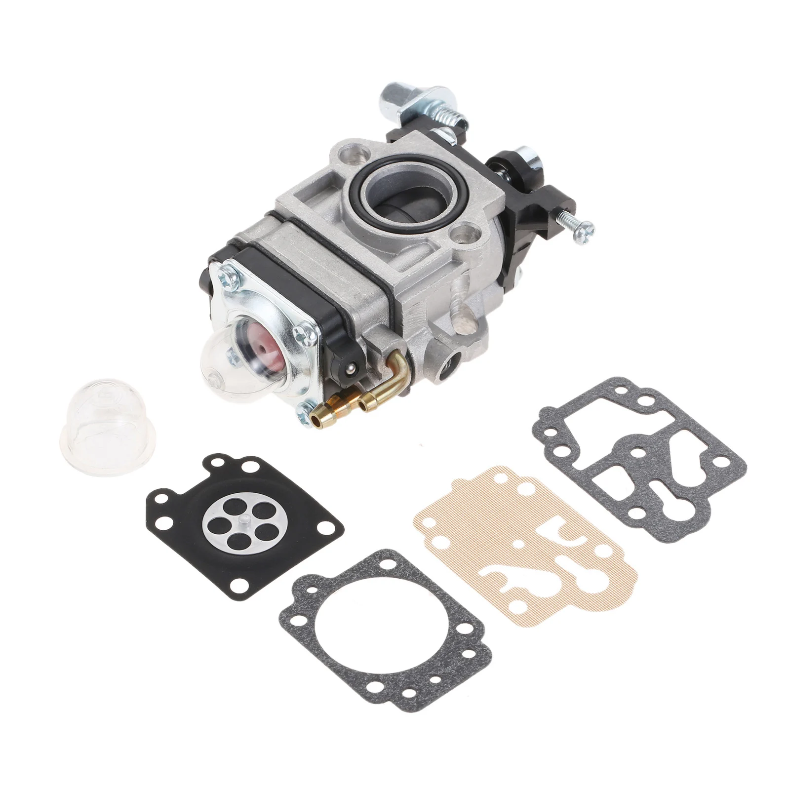 Dreld grama trimmer carburador com kits de reparo para dmp15 43cc 52cc cg430 cg520 bc430 bc520 chinês cortador de escova carburador