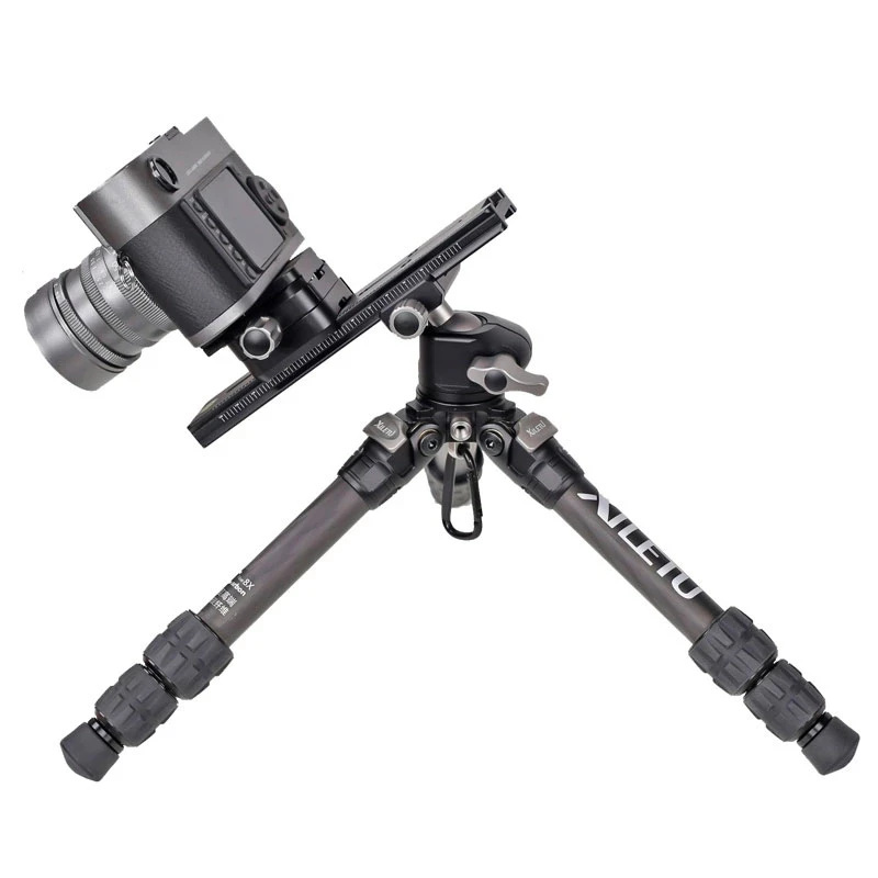 XILETU LCB-18B Multi-function Rail Slider Node Adjustment Gimbal Long Quick Release Plate Clamp Set for DSLR Cameras Tripod