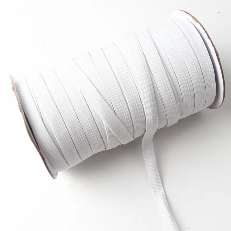 5M High Elasticity Mask Elastic Band Handicraft Sewing Mask Rope Nylon Like Rubber Band DIY Clothing Home Accessories 3Mm-12MM