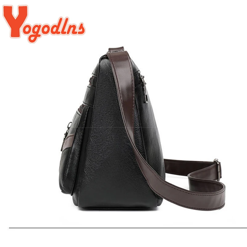 Yogodlns torebka Vintage na ramię dla kobiet ze skóry PU torba Crossbody wielofunkcyjna torba kurierska mała torba kwadratowa torebka mama