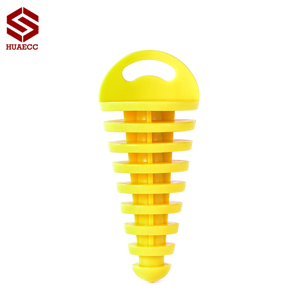 

Small Motorcycle Exhaust Pipe Motocross Tailpipe Air-bleeder Plug Exhaust Silencer Muffler Wash Plug Pipe Protector