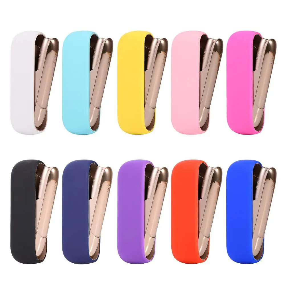 Soft Silicone Cover Case For IQOS 3 Carrying Protective 10 Colors Case For IQOS 3.0 Cigarette Accessories