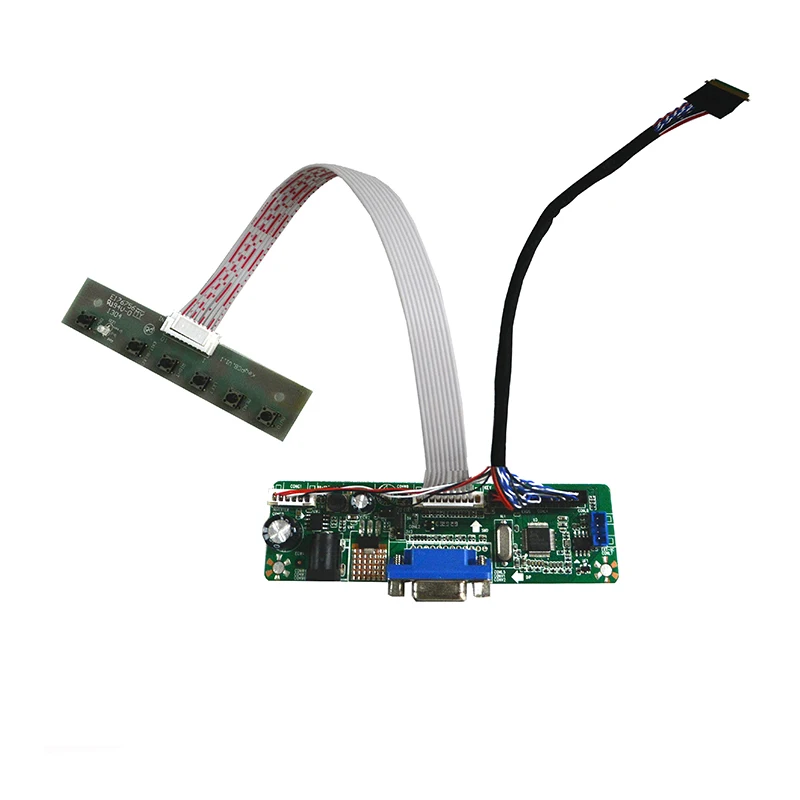 VGA LCD Controller Board Kit For HSD100IFW1-A00 10.1inch 1024x600 LVDS WLED Screen