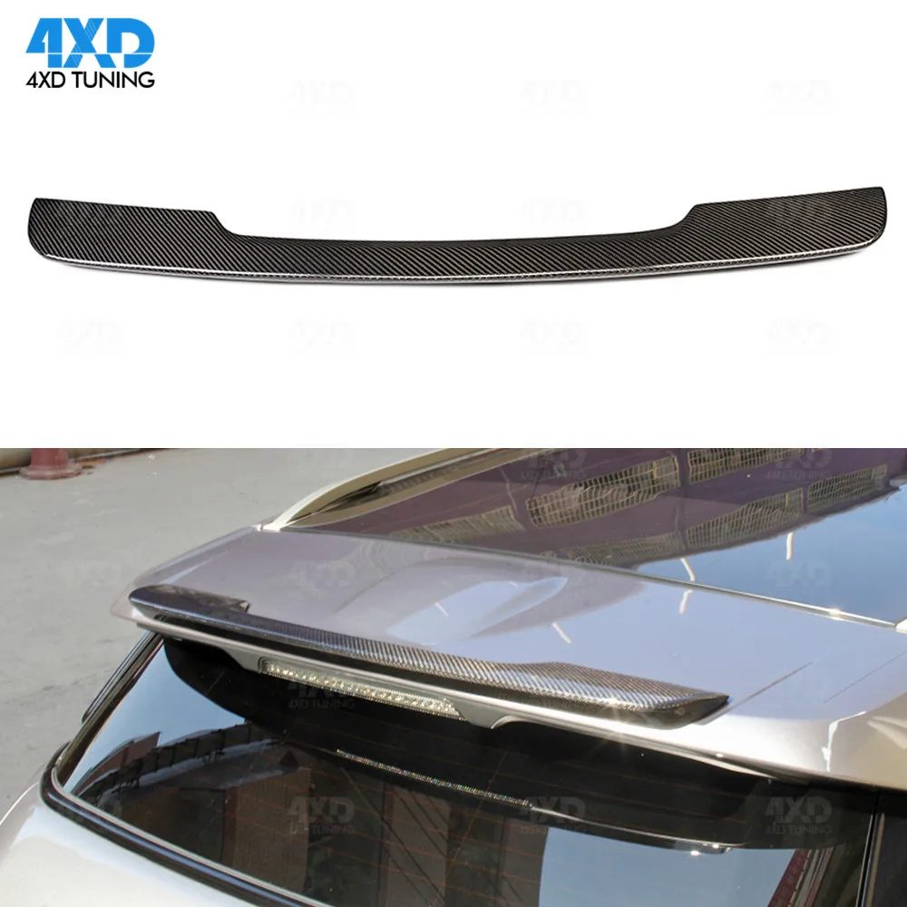 

Carbon Fiber Roof Spoiler For Land Rover Range Rover Evoque Rear Bumper boot Rear Trunk spoiler Wing 2012 2013 2014 2015