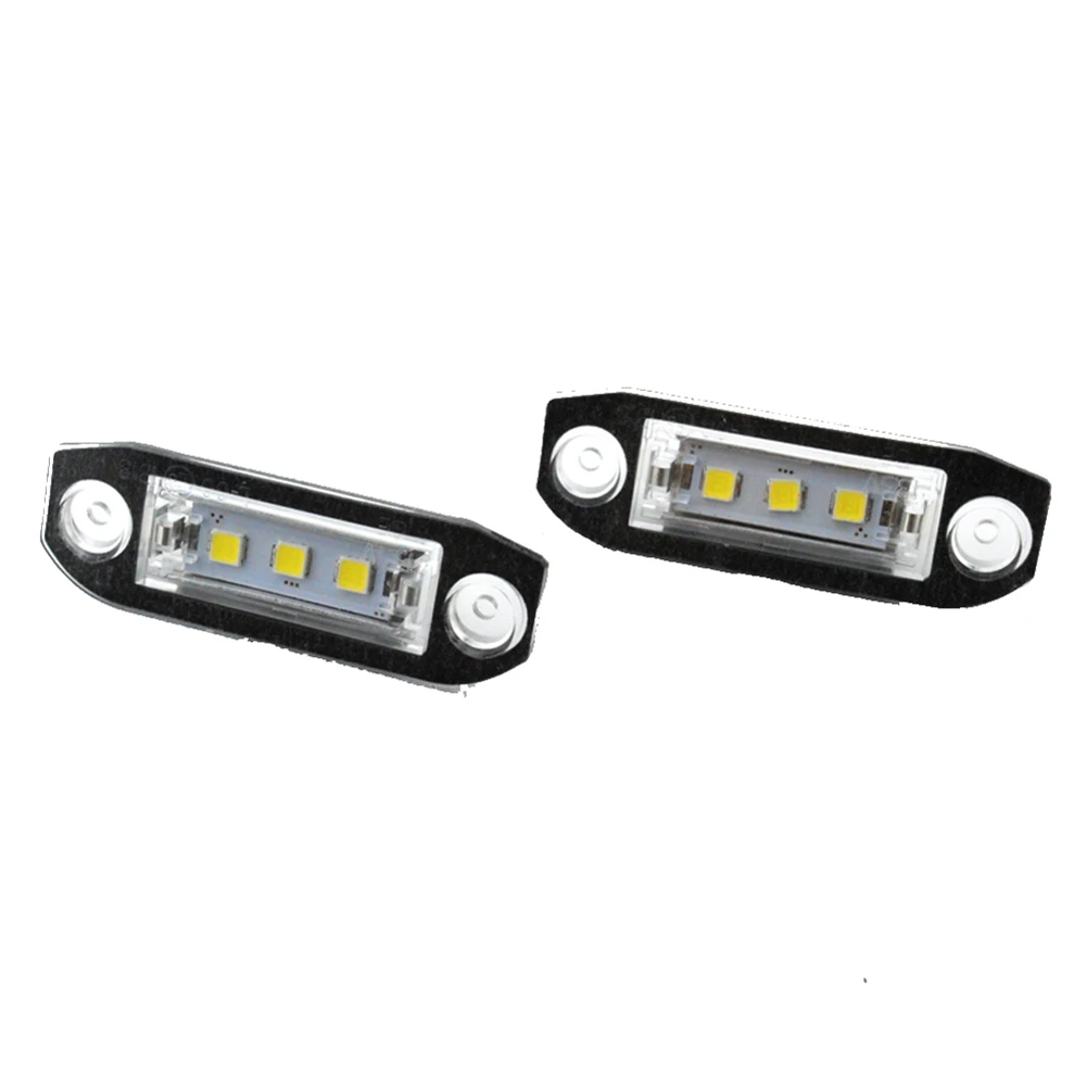 CSCSNL Canbus LED License Plate Light for Volvo S80 XC90 S40 V60 XC60 S60 C70 V50 XC70 V70 White Car-Styling Number Lamp