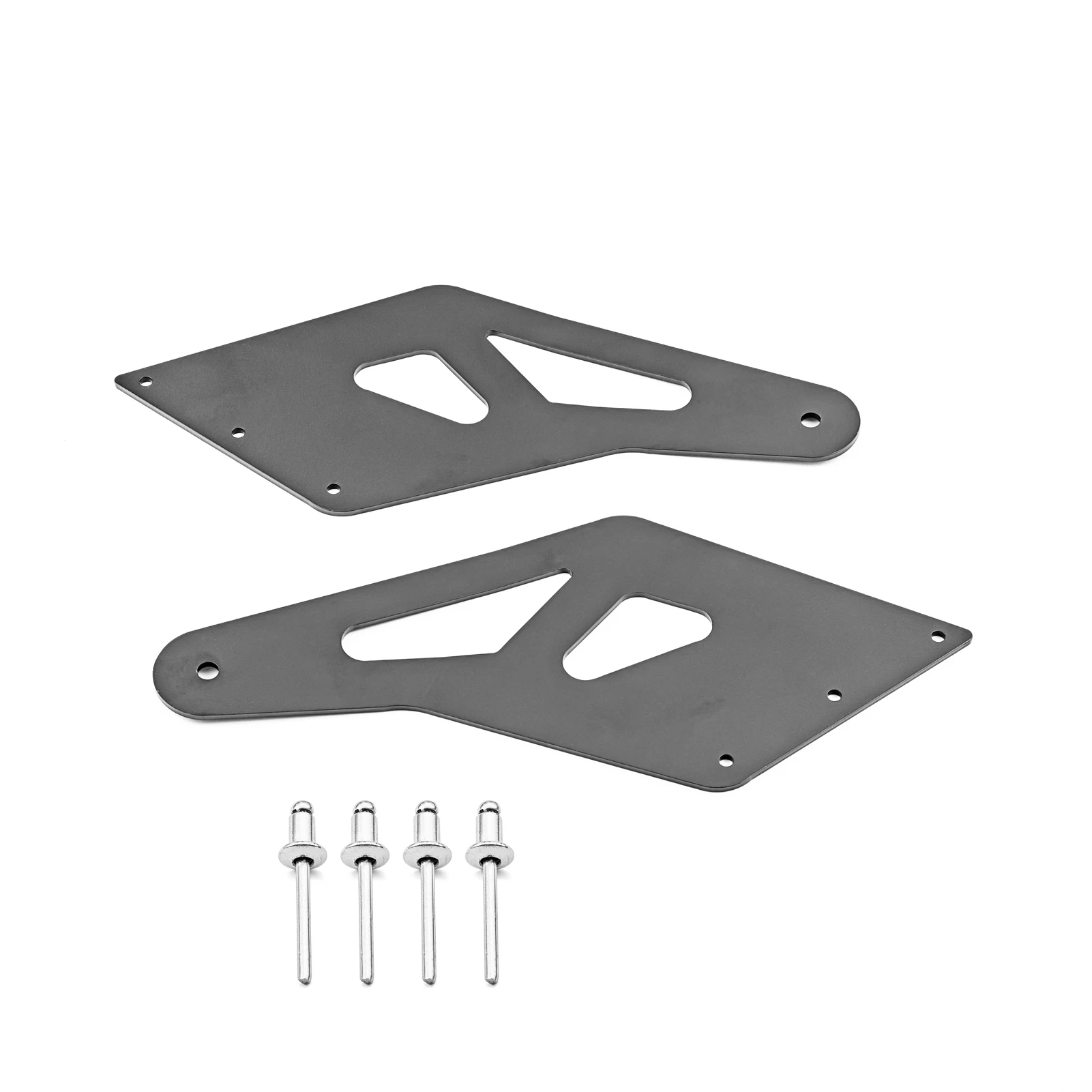 Car Accessories For JEEP GRAND CHEROKEE 1999-2010 Upper Roof Light Bar Mount / Bracket Power Coated Black Steel