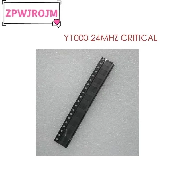 10pcs/lot Y1000 24MHZ CRITICAL for iphone 8/8P/ X /XS/MAX/11/PRO/MAX