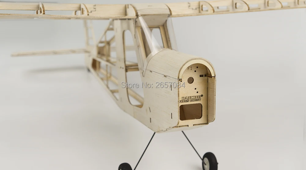 Balsawood RC Flugzeuge Modell Laser Cut Training Trainer T09 Aeromax 750mm Spannweite Balsa Baukasten Holzig keit Modell Holz Flugzeug – Detail 17