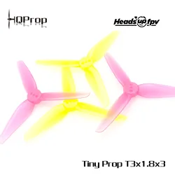 12 sztuk/HQProp 3-BHeadsUp TinyProp 3X1.8X3 HQ3018-3 3018 3-ostrza CW CCW 3 cal Cinewhoop FPV Prop śmigła 1.5MM 2.0MM wał