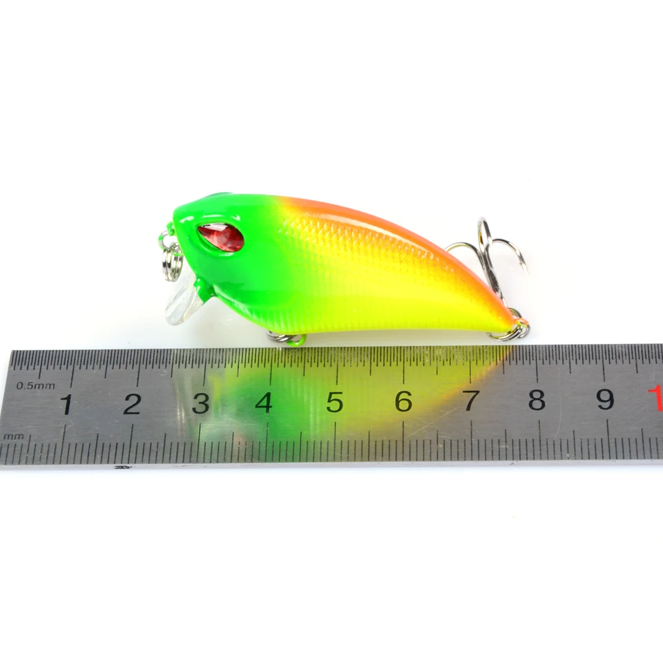 LEOSPORT 1 قطعة Crankbait 1.5 نموذج بطيئة غرق Jerkbait 5.5 سنتيمتر 6.7g الصلب الطعم الصيد إغراء