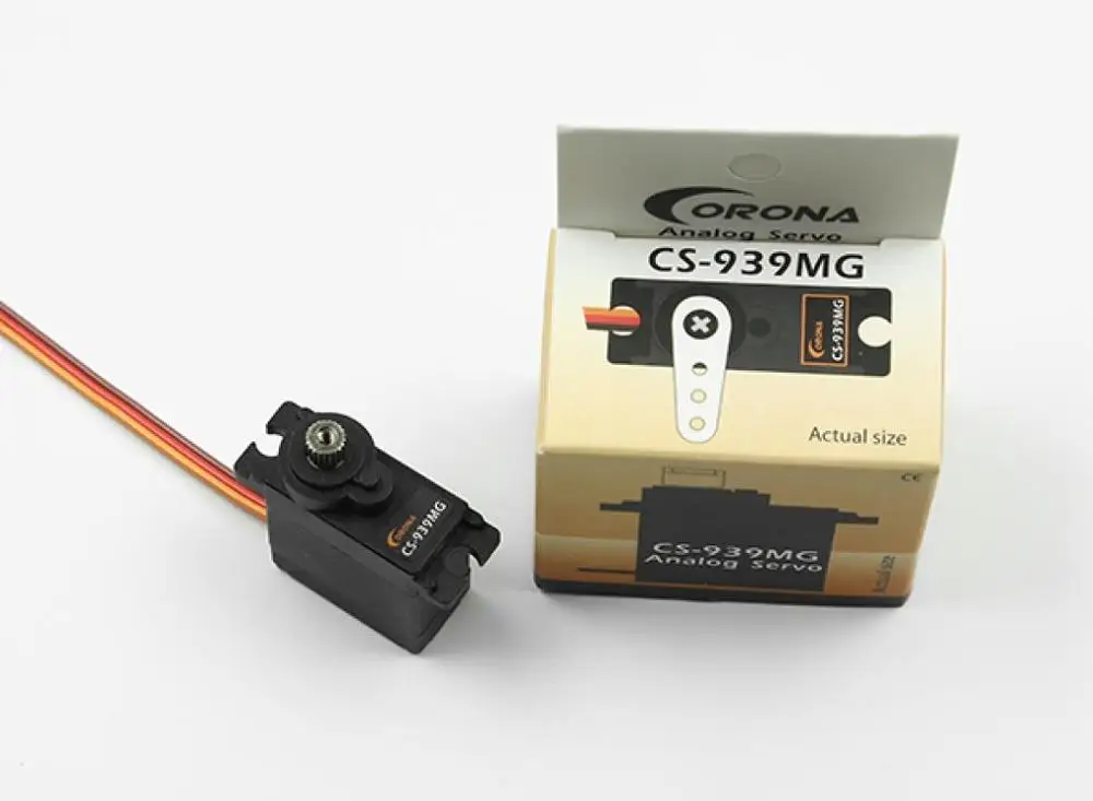 Corona CS939MG Metal Gear Mini Servo 2.5kg / 0.14sec / 12.5g For RC Airplane RC Boat