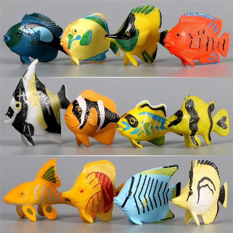 Hot Insect Farm Animals Spider Butterfly Fish Dinosaur Dog Cat Horse Models Action Figures Early Educational Toys Christmas gift
