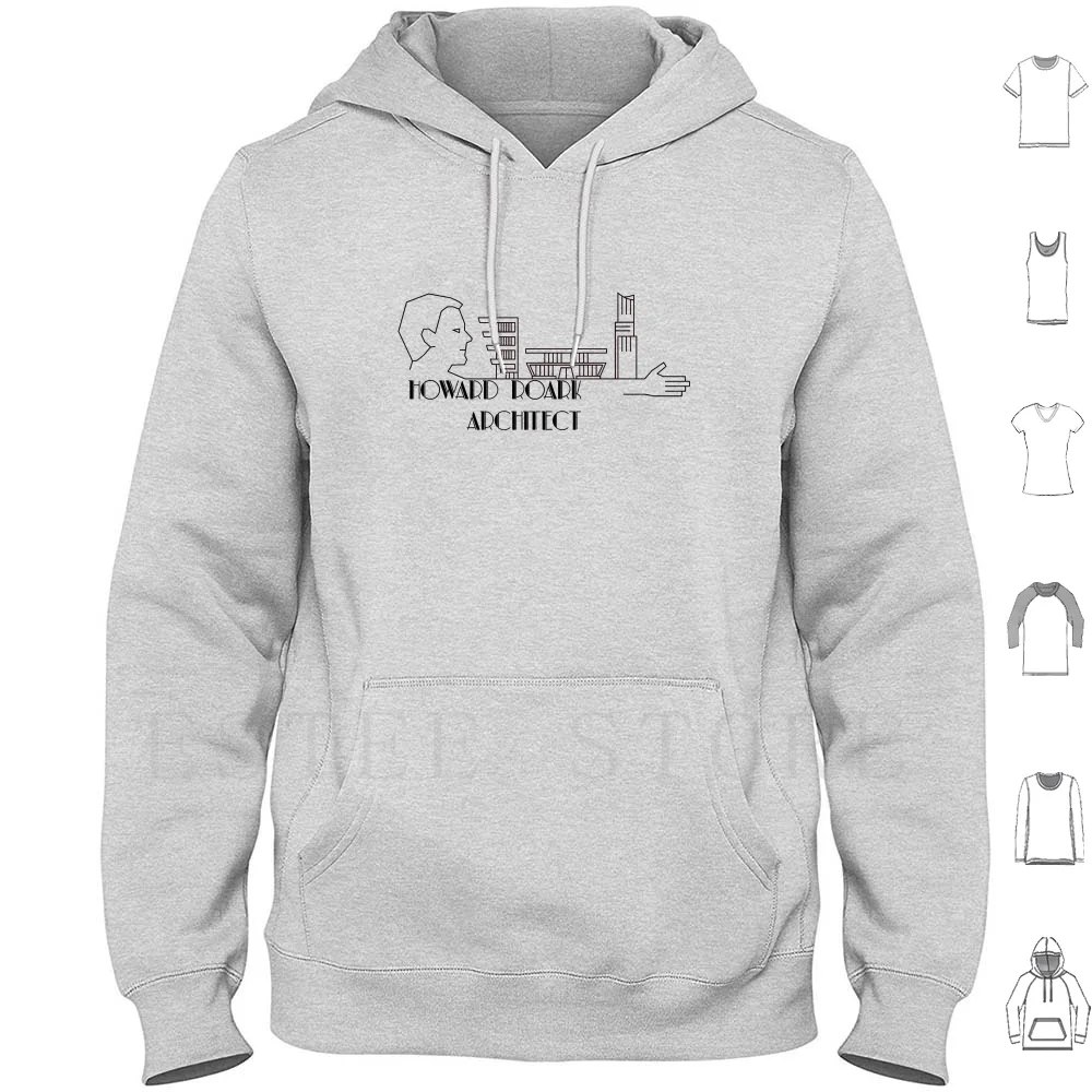 Howard Roark , Hoodies Ayn Rand Objectivist Objectivism Logo Philosophy The Fountainhead Howard Roark Building Art