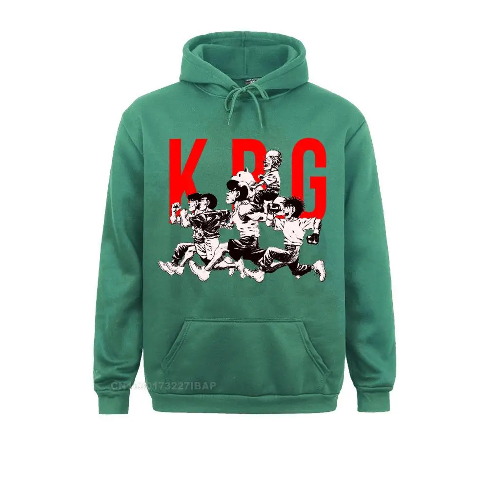 K.B.G Team Hajime No Ippo Sweater Loose Printing Cotton Mens Long Sleeve Men Hooded Pullover Stylish Hoodie Classic