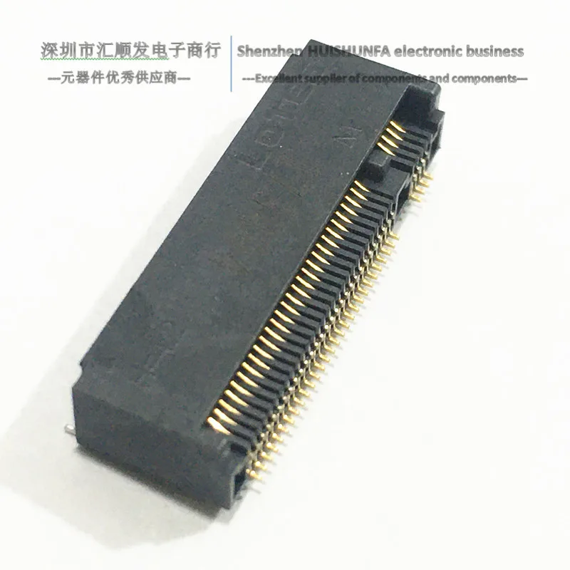 LOTES ขั้วต่อ NGFF 67P M.2 SSD ความสูงของซ็อกเก็ต H4.2