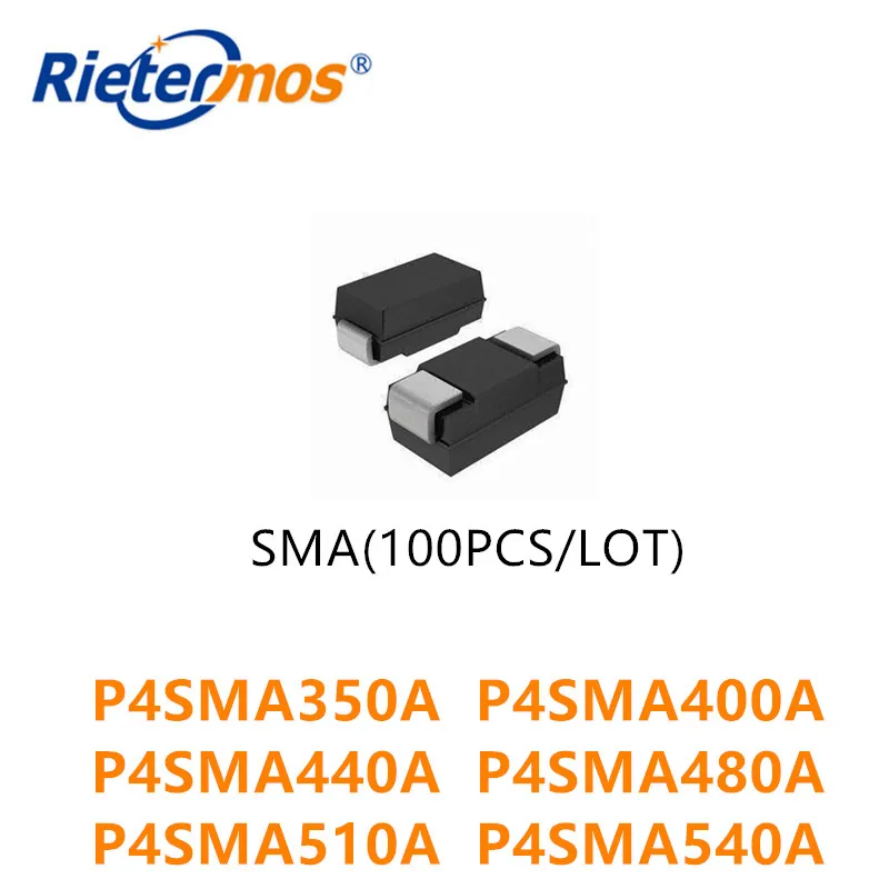 100PCS P4SMA350A  P4SMA400A   P4SMA440A  P4SMA480A   P4SMA510A  P4SMA540A   SMA HIGH QUALITY