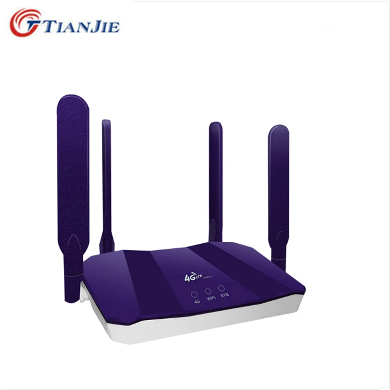 Odblokuj 300Mbps 4G Sim Card Router Wifi LTE Modem Wi-Fi WAN/LAN RJ45 Port Access Mobile Hotspot Network FDD Broadband CPE Outdoor