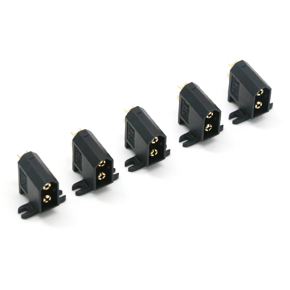 5/10/50 Cặp Đôi AMASS XT60-C Nữ Viên Đạn Bên Ngang Chuối Cắm Cho XT60 Đầu Kết Nối Cho Rc Pin Lipo RC Mô Hình Đồ Chơi 5