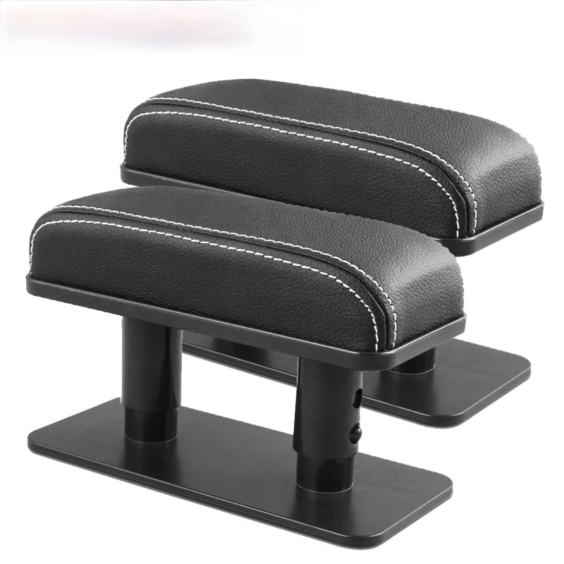 

Universal Car Armrest Cushion Pu Leather Elbow Support Mat Main Driver Co-pilot Position Anti-fatigue Armrest Arm Protective Pad