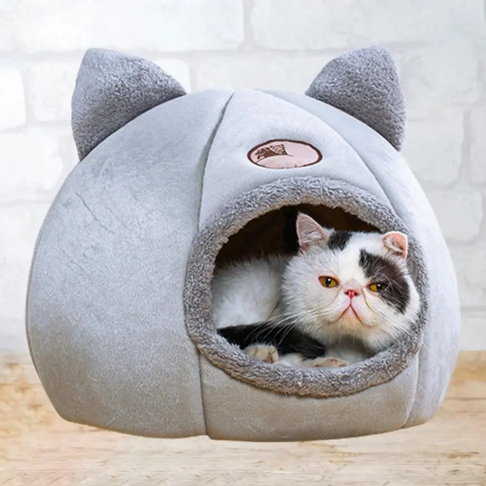 Fabric  Useful Small Dogs Cushioned Tunnel Soft Cat House Universal   Pet Product