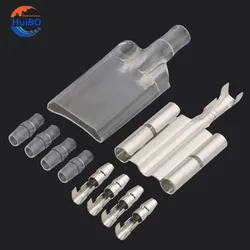 10/20/50sets Car tools 3.5 bullet terminal   car electrical wire connector diameter 3.5mm Male Female 1 : 4 Cold press terminal