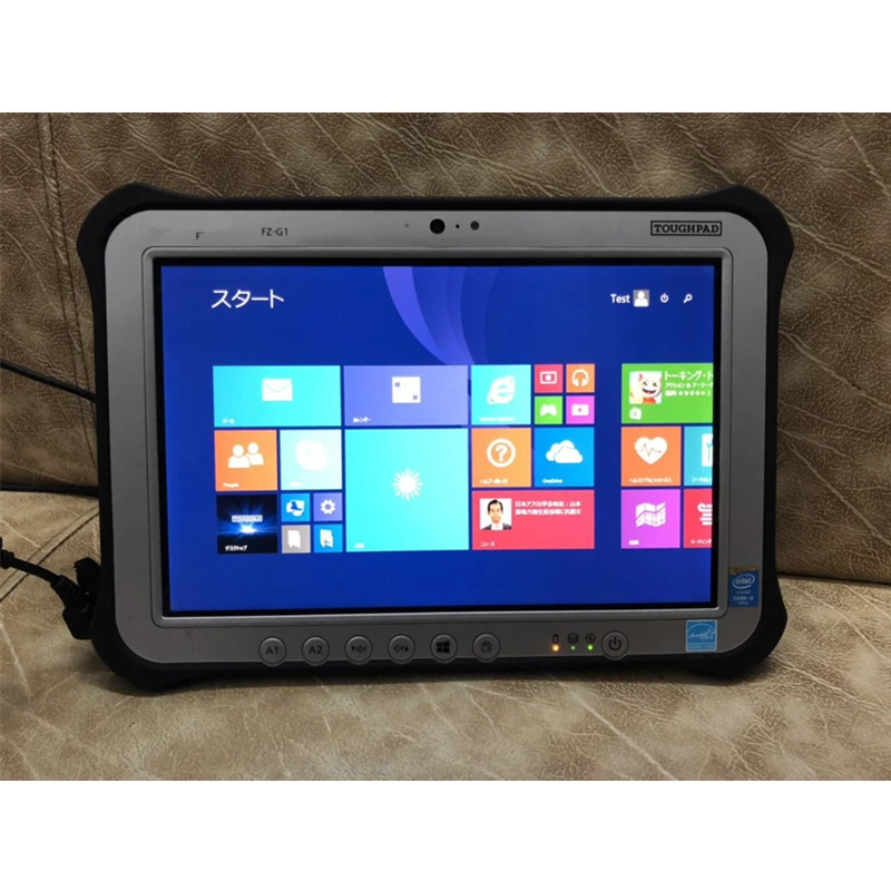 High quality P.anasonic FZ-G1 ToughPad FZG1 i5 6300u CPU 4GB/8GB Ram SSD fz g1 Laptop used Computer PC WIFI Bluetooth FREE SHIP