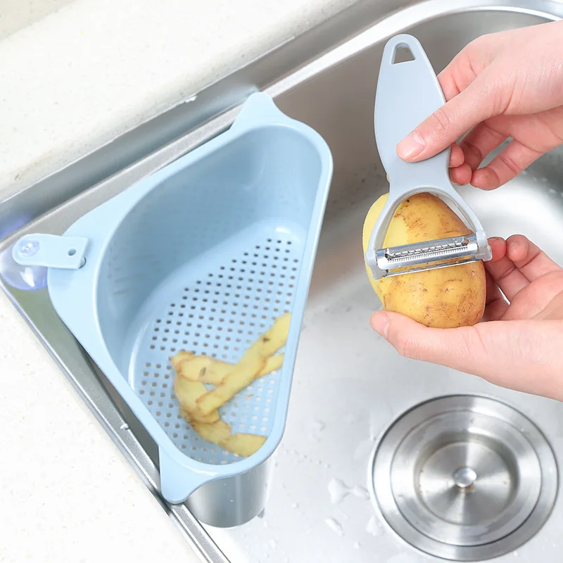 Kitchen Organizer Sink Multifunctional Plastic Storage Rack Multi Purpose Washing Bowl Sponge Holder Drain Rack High Quality image 3