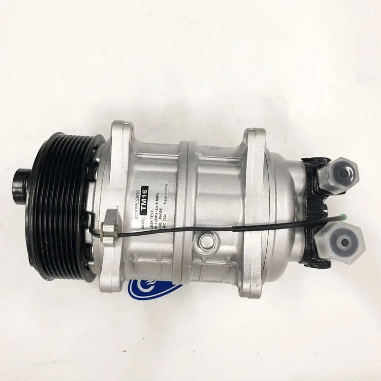 Auto bus air conditioner 12v 24v dc compressor R134a compressor TM16 bus ac compressors