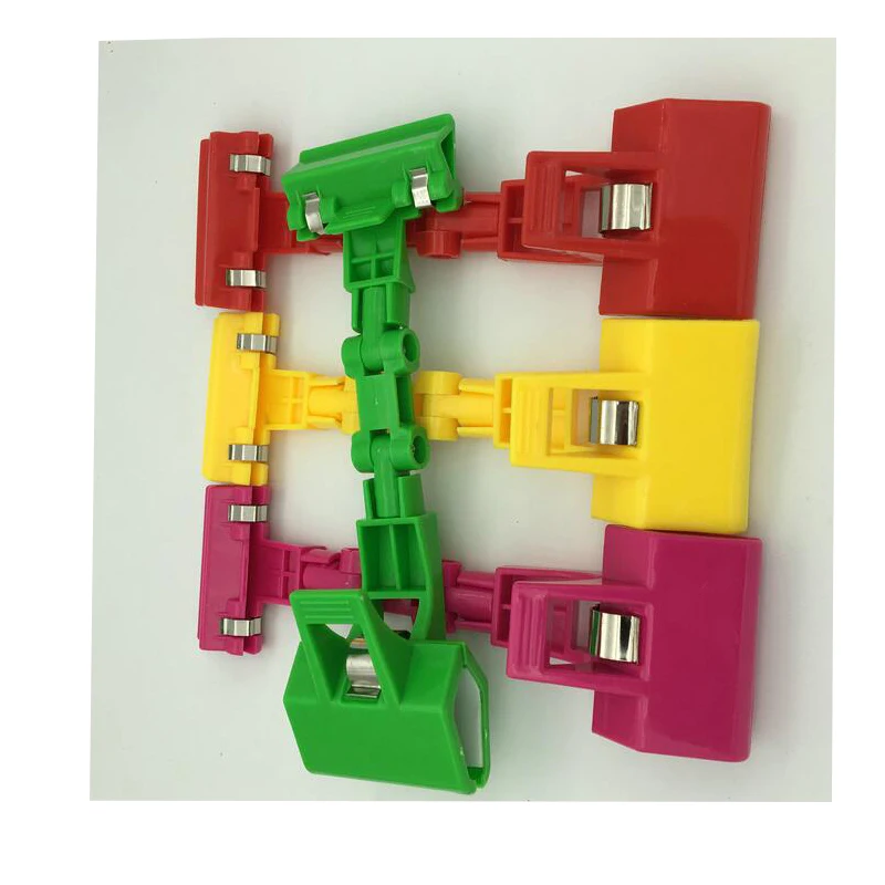 Pop Sign Card Display Clip, Price Tags Holder, Card Holder, Memo Clip, manipulator Clip, Advertising Label Clamp, 10Pcs