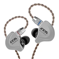 CCA C10 4ba + 1dd auriculares intrauditivos híbridos Hifi Dj Monito auriculares deportivos para correr 5 unidades de auriculares con cancelación de ruido