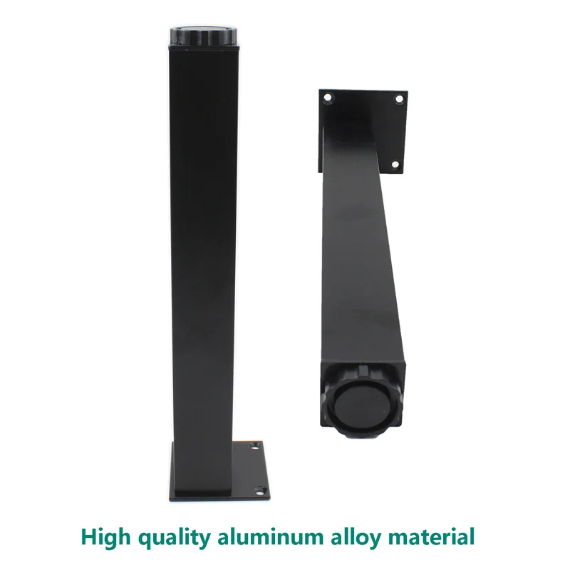 4Pack Adjustable Furniture Leg,Aluminum Alloy Support Feet Heavy Duty Legs for Sofa Bed Desk TV Cabinet Couch Dresser Table 30cm