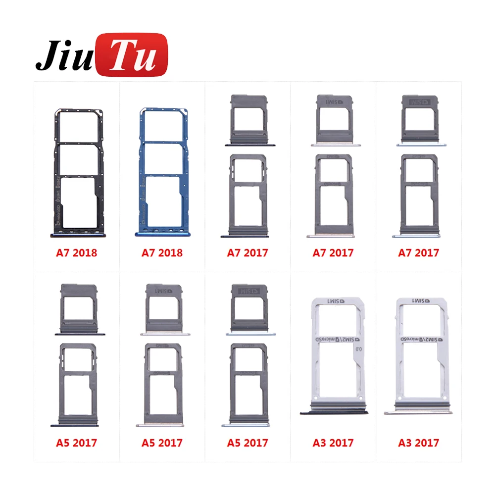 Jiutu-Adaptador de tarjeta SIM OEM y soporte de bandeja de tarjeta Micro SD para Samsung Galaxy S10 Ultra 5G, carcasas originales para teléfono