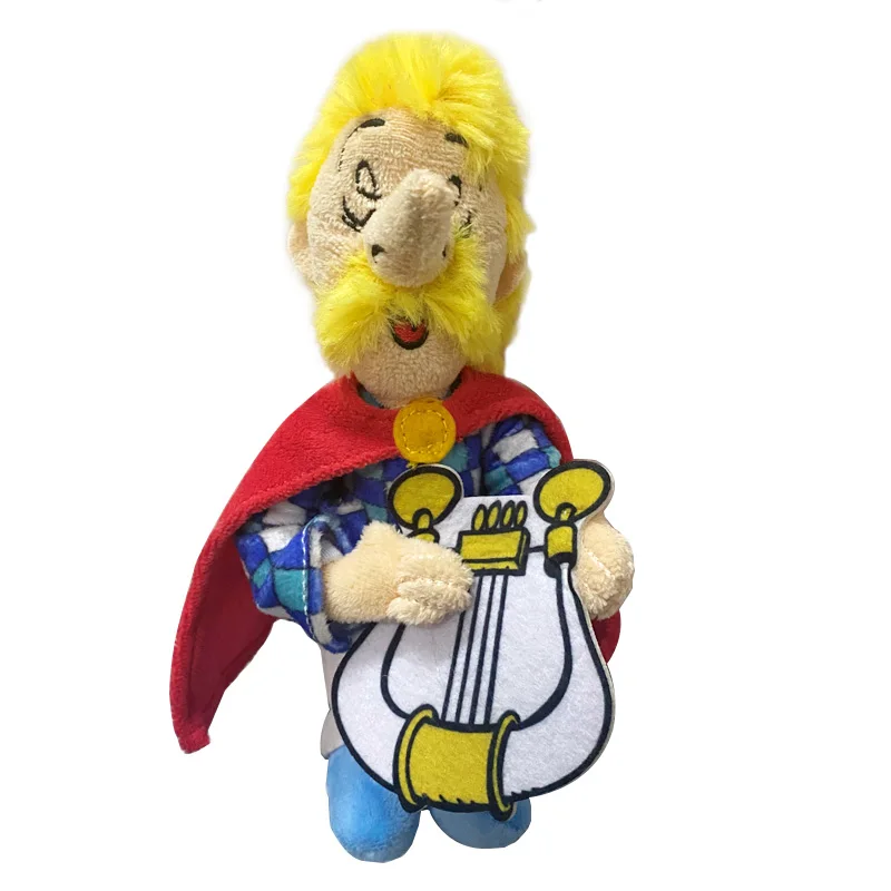 18/20cm  Play the Guitar Obelix Flying  Plush Toy Doll Soft Stuffed Toys Kids Childrens Gifts