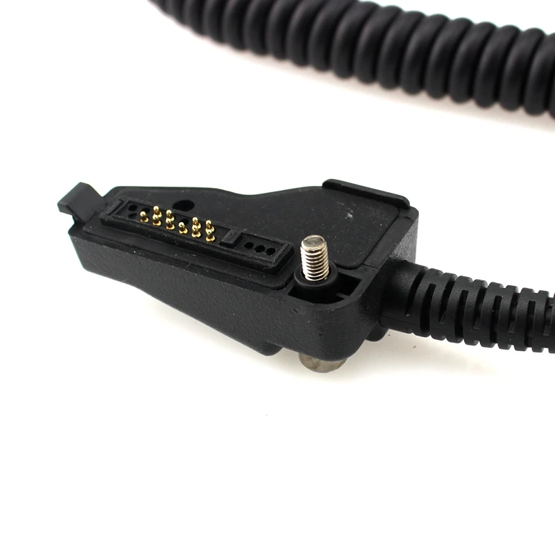 ميكروفون راديو يدوي عالي الجودة مع مقبس صوت 3.5 مللي متر ، لكينوود TK480/TK3140/TK380/TK285 ، راديو ثنائي الاتجاه