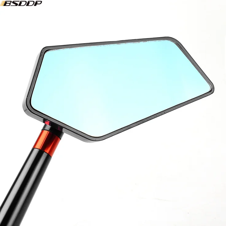 Motorcycle Side Mirror Blue Glass 8mm 10mm Motorcycle View Mirror for BMW r1200gs r1200rt f800gs k1300r k1