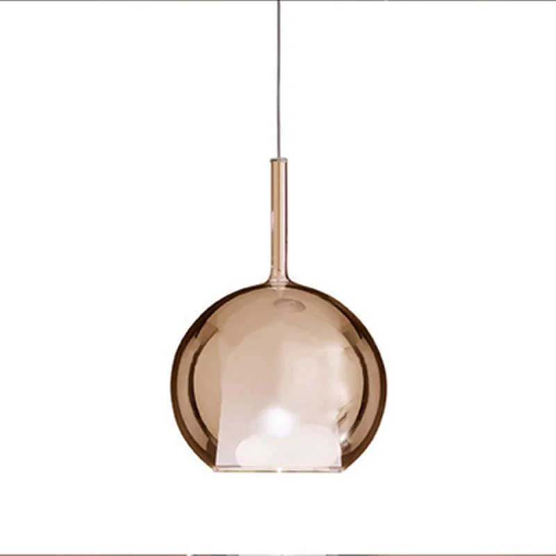 nordic bottle colored glass led pendant lights designer hanging lamp living room bar villa luminaire home deco kitchen fixtures