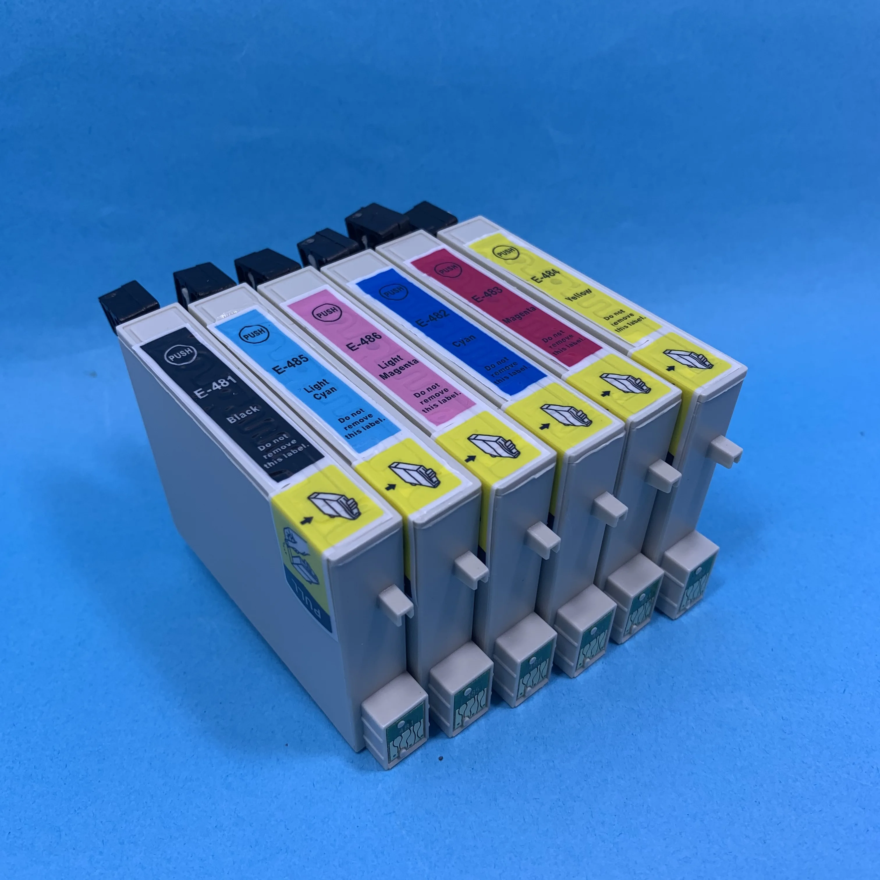 6 Color Compatible Ink Cartridges for  T0481 T0482 T0483 T0484 T0485 T0486 Stylus R290 R200 R300 RX500 RX620