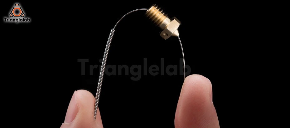 Trianglelab Edelstahl-Reinigungsnadel 0,25mm 0,35mm Teilbohrer zum Entblockieren von V6-Düsen MK8-Düsen 3D-Drucker-Teile Hotend – Detail 11