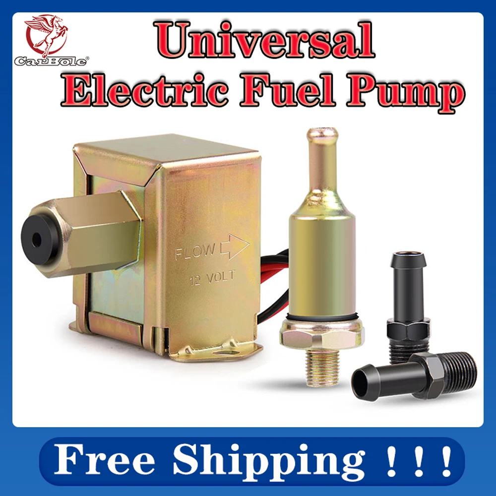 

12V Standard Facet Universal Electric Fuel Pump Metal for Petrol & Diesel 2.5-4 PSI