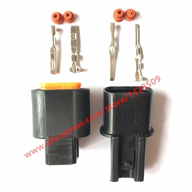 5 Set Kum Auto 2 Pin PB625-02027 Female And Male ABS Sensor Fog Lamp Automotive Wiring Harness Connector For Mitsubishi Souast