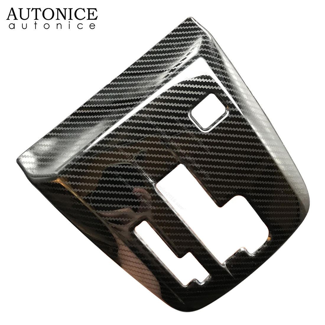 Carbon Fiber Color Steel Gear Panel Decorator Cover Fit for Isuzu D-MAX Mu-X DMAX MuX 2015 2016 2017 2018 2019 2020