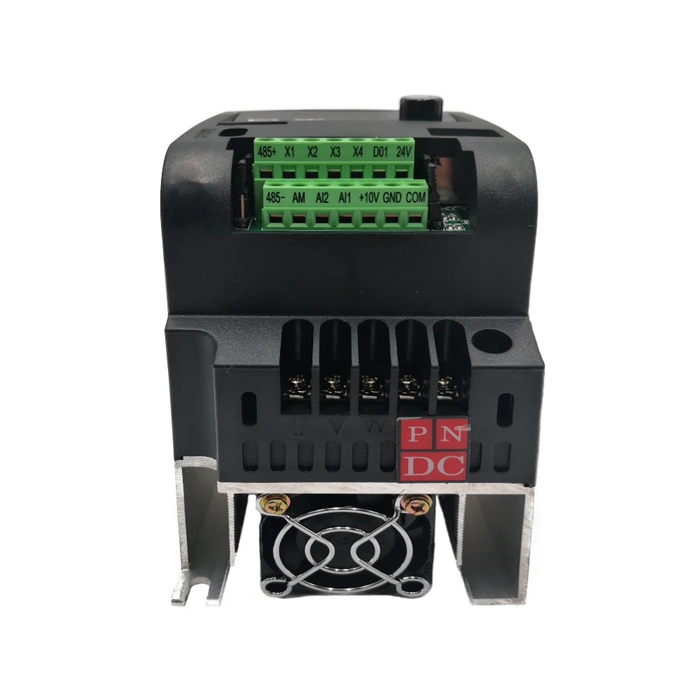 2.2KW VFD Solar Inverter 3HP DC 200-400V Input 1-Phases 0-220V Output Frequency Converter  Water Pump Driver MTTP Speed Control