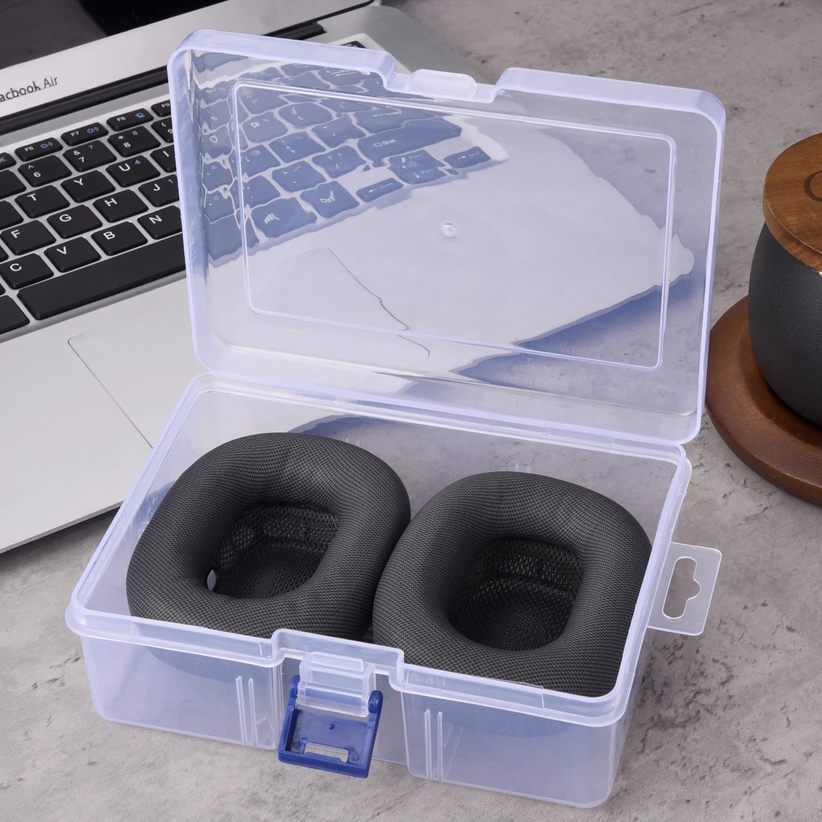 Auricolari per Apple AirPods Max cuscino per cuffie auricolari in pelle di ricambio cuffie in spugna accessori per cuffie