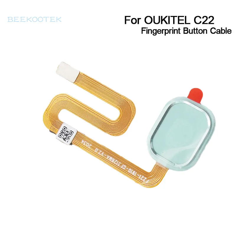 

New Original Fingerprint Button Sensor Cable FPC Repair Replacement Accessories For OUKITEL C22 5.86 Inch Android 10 Smartphone